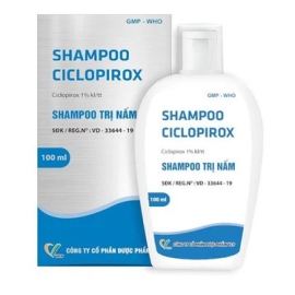 Dầu gội trị nấm Shampoo Ciclopirox VCP (100ml)