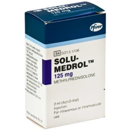 Thuốc Solu-Medrol 125mg Pfizer hỗ trợ điều trị ung thư giai đoạn cuối (25 chai)