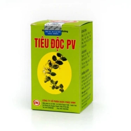 Thuốc Tiêu Độc PV điều trị dị ứng, mẩn ngứa, mày đay (60 viên)