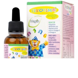 Siro Fitobimbi Omega Junior Gocce Pharmalife bổ sung acid béo không no Omega-3, Omega-6 (30ml)