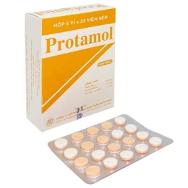 Thuốc Protamol 325mg Mekophar điều trị viêm khớp, thấp khớp (100 viên)