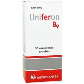 Thuốc Uniferon B9 Mediplantex điều trị thiếu máu, thiếu sắt (30 viên)