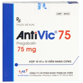 Thuốc AntiVic 75mg An Thiên hỗ trợ điều trị đau thần kinh (10 vỉ x 10 viên)