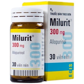 Thuốc Milurit Egis Pharma điều trị bệnh gút và bệnh thận (30 viên)