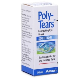 Dung dịch Poly-Tears Alcon hỗ trợ điều trị hội chứng khô mắt, giảm tiết nước mắt (10ml)
