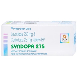 Thuốc Syndopa 275mg Sun Pharma điều trị triệu chứng bệnh parkinson (50 viên)