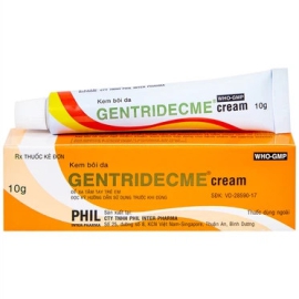 Thuốc Gentridecme Cream PHIL điều trị chàm, sẩn ngứa nổi cục, vẩy nến (10g)