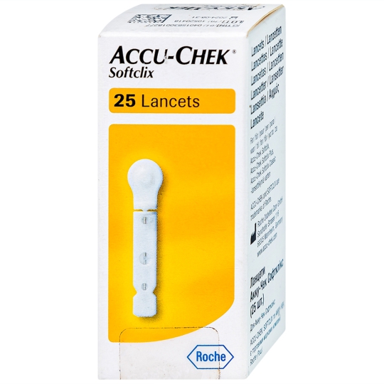 Kim lấy máu ACCU-CHECK SOFTCLIX (25 cái)