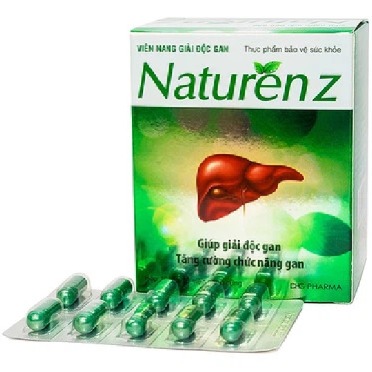 Viên uống Naturen Z DHG hỗ trợ giải độc gan (10 vỉ x 10 viên)