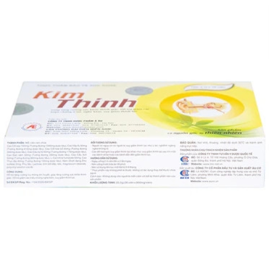 Viên uống Kim Thính Á Âu hỗ trợ tăng cường sức khỏe thính giác (3 vỉ x 10 viên)