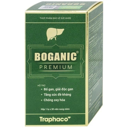 Viên uống Boganic Premium Traphaco hỗ trợ bảo vệ và tăng cường chức năng gan