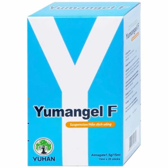 Thuốc Yumangel F Yuhan điều trị loét dạ dày, tá tràng (20 gói x 15ml)