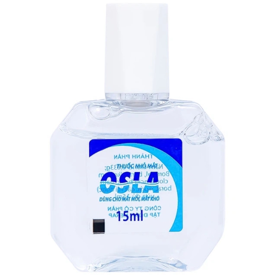 Thuốc nhỏ mắt Osla Merap Group dùng cho mắt mỏi, mắt khô (15ml)