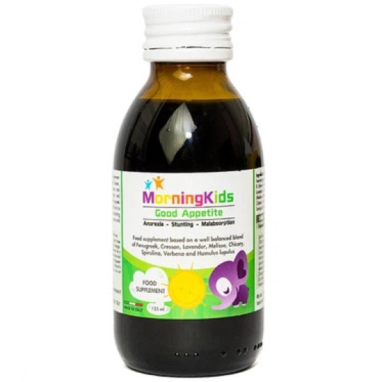 Dung dịch MorningKids Good Appetite tăng cường tiêu hóa, giúp ăn ngon miệng (125ml)