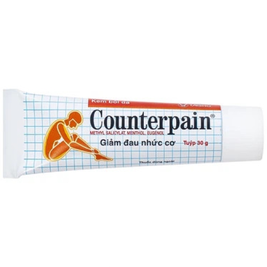 Thuốc bôi Counterpain DHG hỗ trợ giảm đau trong các trường hợp đau cơ, bong gân (30g)