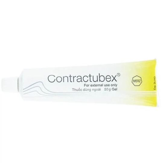 Gel bôi ngoài da Contractubex 50g Merz điều trị các vết sẹo dày, sẹo lồi (Tuýp 50g)