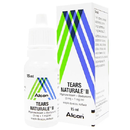 Thuốc nhỏ mắt Tears Naturale II Alcon hỗ trợ điều trị khô mắt (15ml)