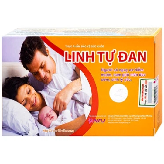 Viên uống Linh Tự Đan Hồng Bàng giúp tăng cường sinh lý nam, hỗ trợ giảm nguy cơ mãn dục nam (30 viên)