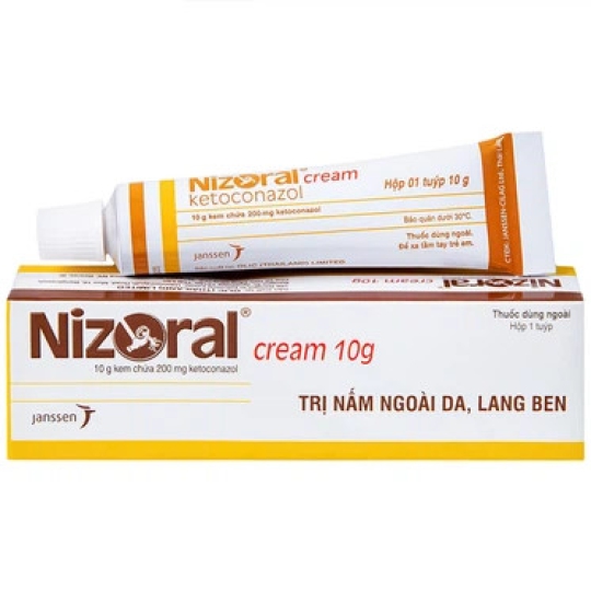 Thuốc Nizoral Cream Janssen điều trị nấm ngoài da (10g)