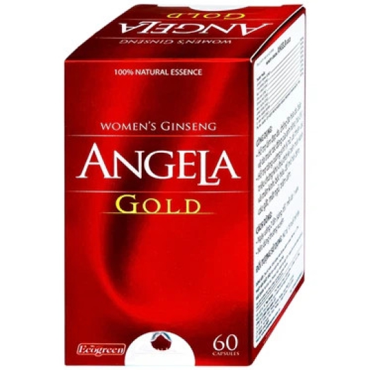 Viên sâm Angela Gold Ecogreen hỗ trợ làm đẹp da, tăng cường sinh lý nữ (60 viên)