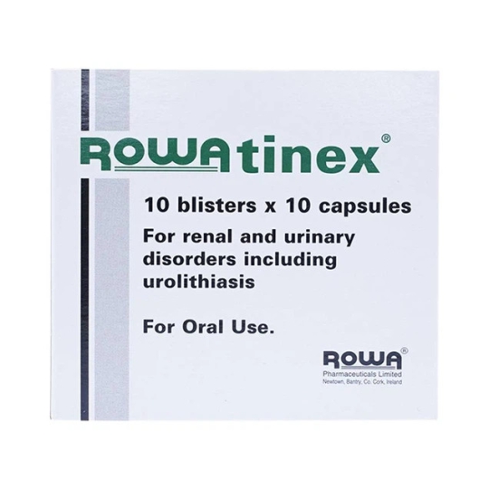 Thuốc Rowatinex phòng và điều trị sỏi niệu, sỏi thận (10 vỉ x 10 viên)