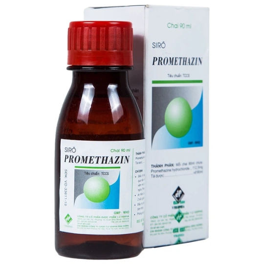 Siro Promethazin Vidipha điều trị viêm mũi dị ứng (90ml)