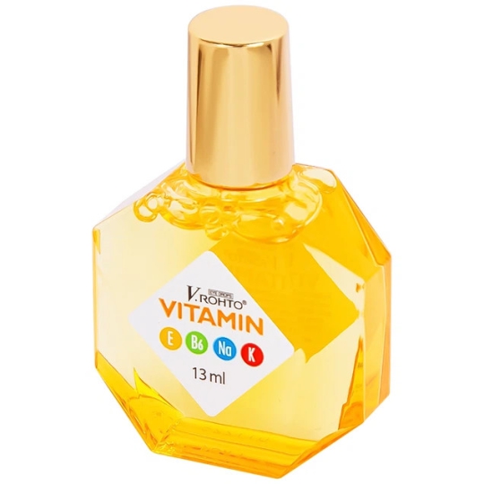 Thuốc nhỏ mắt V.rohto Vitamin hỗ trợ cải thiện tình trạng giảm thị lực, mắt mờ (13ml)