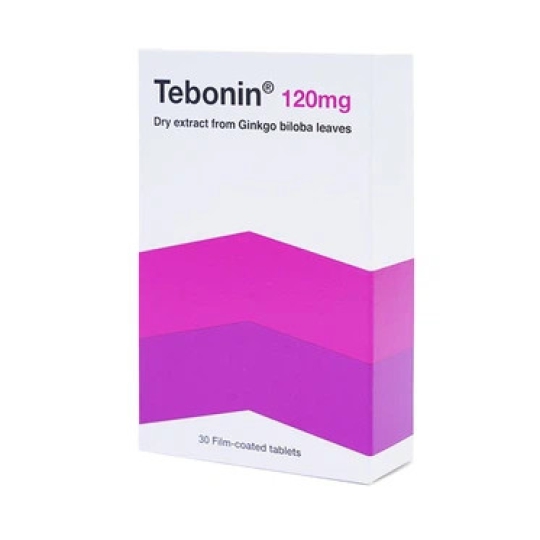 Thuốc Tebonin 120mg Dr. Willmar Schwabe điều trị rối loạn tuần hoàn máu não (30 viên)