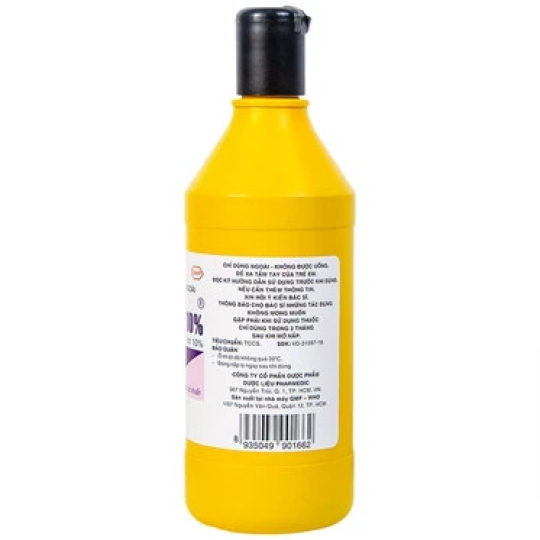 Dung dịch Povidine 10% Pharmedic sát trùng, sát khuẩn vết thương (500ml)