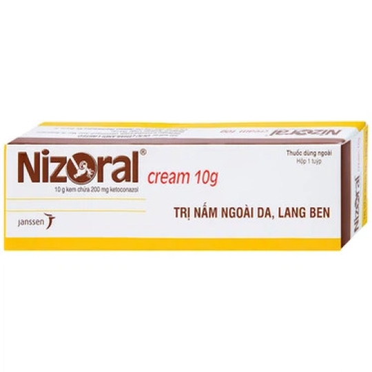 Thuốc Nizoral Cream Janssen điều trị nấm ngoài da (10g)