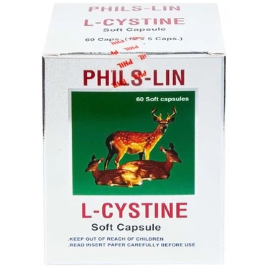 Thuốc L-Cystine 500mg điều trị sạm da, tàn nhang (Hộp 12 vỉ x 5 viên)