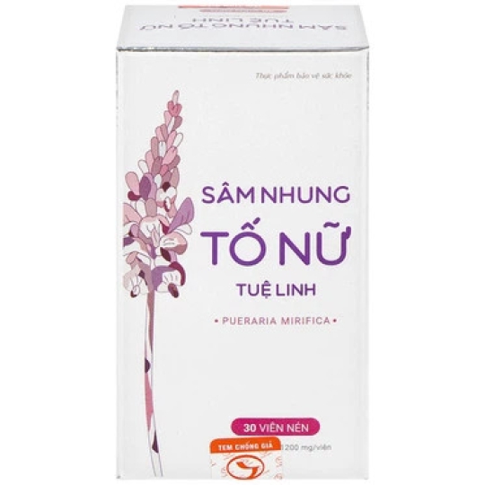 Viên uống Sâm Nhung Tố Nữ Tuệ Linh hỗ trợ tăng cường nội tiết tố nữ (Hộp 30 viên)