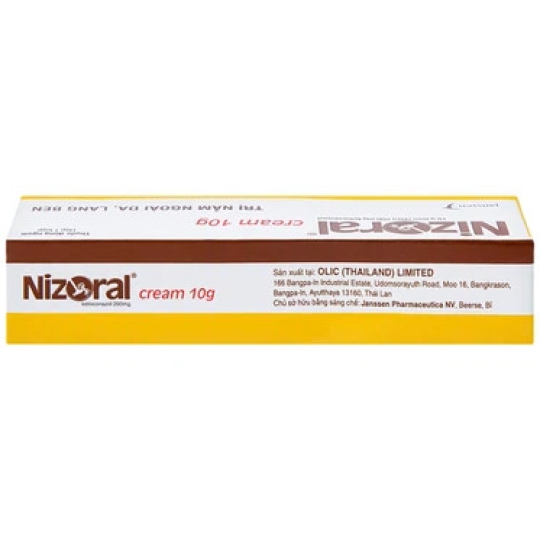 Thuốc Nizoral Cream Janssen điều trị nấm ngoài da (10g)