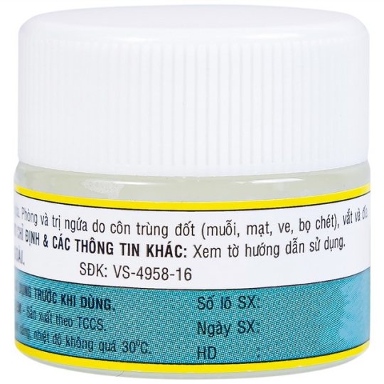 Thuốc mỡ bôi da D.E.P Mekophar điều trị ghẻ ngứa (10g)