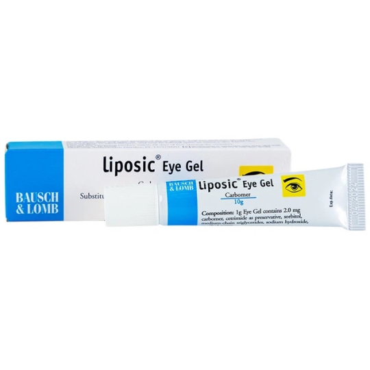 Thuốc Liposic Eye Gel Fabrik GmbH hỗ trợ điều trị triệu chứng cho bệnh khô mắt (10g)