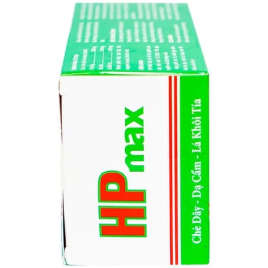 Viên uống HP max Vinacom giúp giảm các tác nhân gây viêm loét dạ dày - tá tràng (60 viên)