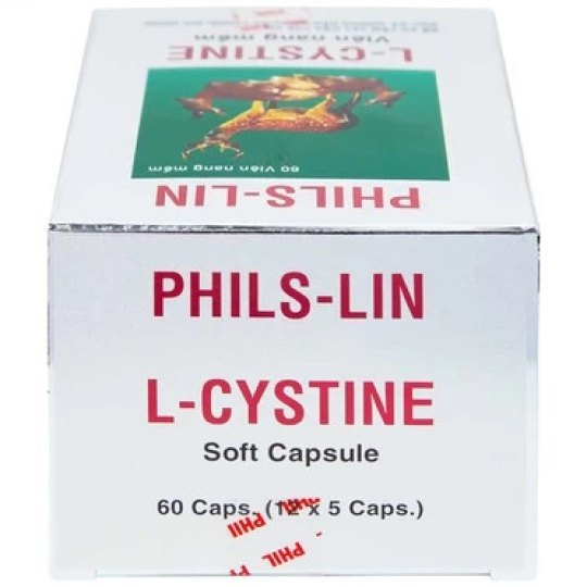 Thuốc L-Cystine 500mg điều trị sạm da, tàn nhang (Hộp 12 vỉ x 5 viên)