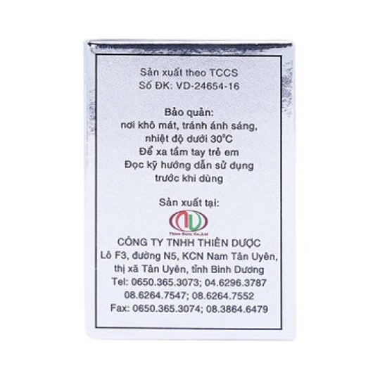 Thuốc Crila Forte Thiên Dược hỗ trợ điều trị tuyến tiền liệt (20 viên)