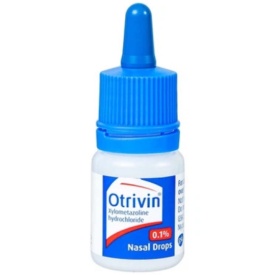 Thuốc nhỏ mũi Otrivin 0.1% Novartis điều trị sung huyết mũi họng (10ml)