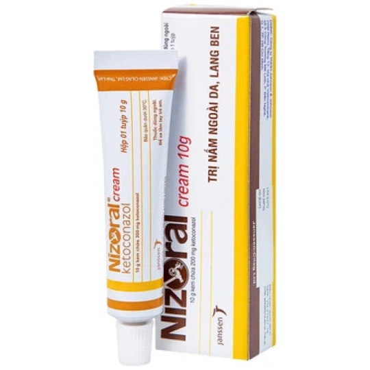 Thuốc Nizoral Cream Janssen điều trị nấm ngoài da (10g)