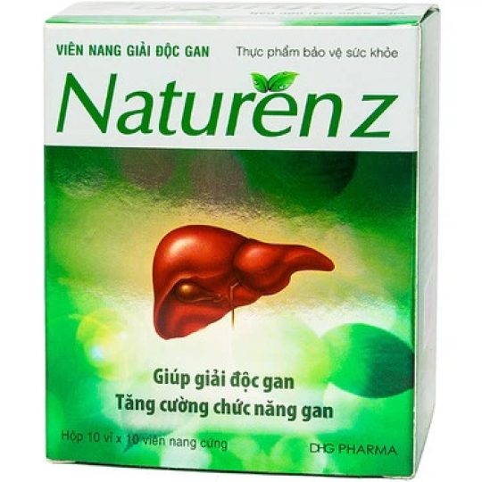 Viên uống Naturen Z DHG giúp giải độc gan, tăng cường chức năng gan (100 viên)