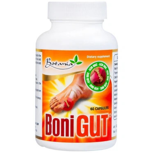 Viên uống BoniGut Botania hỗ trợ điều trị bệnh gout (60 viên)
