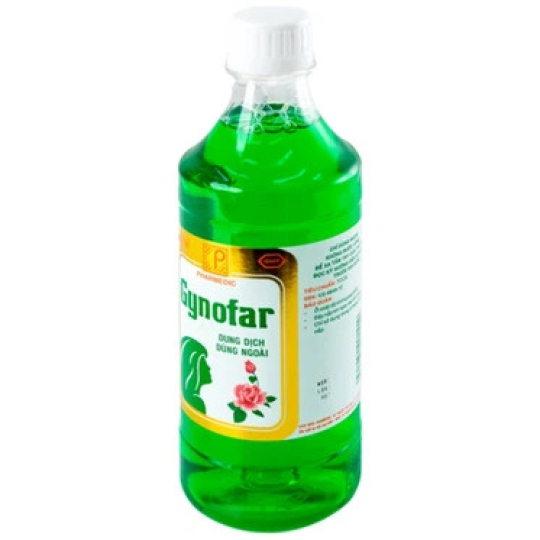 Dung dịch vệ sinh phụ nữ Gynofar 500ml Pharmedic hỗ trợ vệ sinh phụ nữ, sát trùng ngoài da