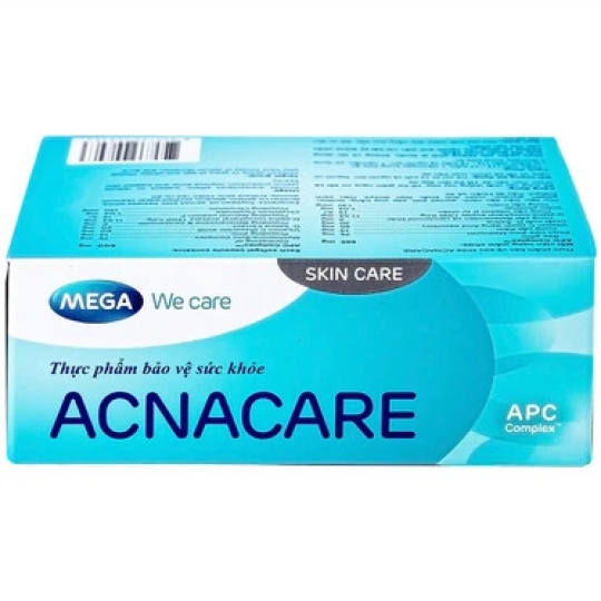 Viên uống Acnacare Mega We Care hỗ trợ ngăn ngừa mụn (30 viên)