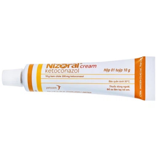 Thuốc Nizoral Cream Janssen điều trị nấm ngoài da (10g)