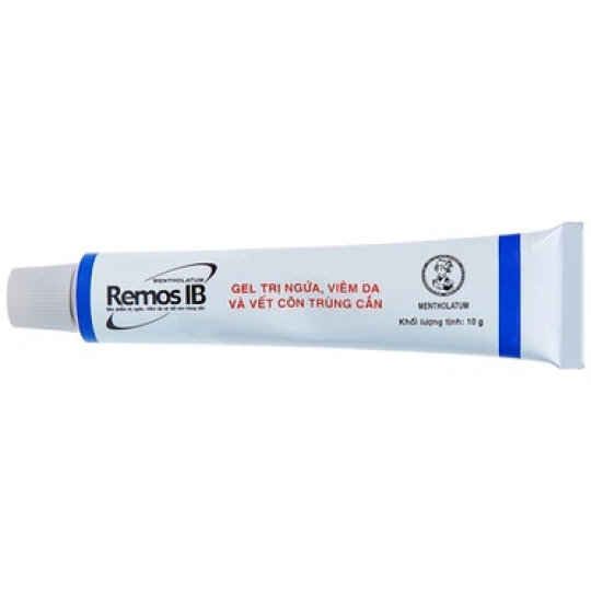 Gel Remos IB Rohto điều trị ngứa, viêm da, vết côn trùng (10g)