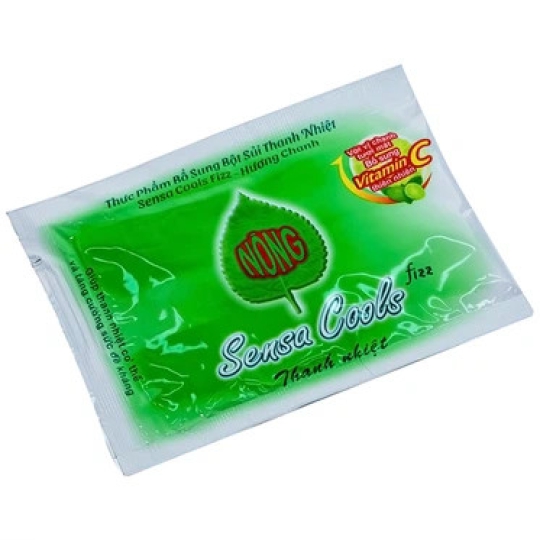 Bột sủi Sensa Cools Enesis giúp thanh nhiệt cơ thể và tăng cường sức đề kháng (7g x 6 gói)