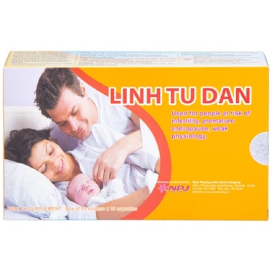 Viên uống Linh Tự Đan Hồng Bàng giúp tăng cường sinh lý nam, hỗ trợ giảm nguy cơ mãn dục nam (30 viên)