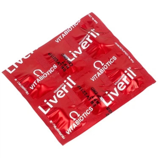 Viên uống Liveril Vitabiotics hỗ trợ tăng cường chức năng gan, tăng cường đề kháng (5 vỉ x 6 viên)