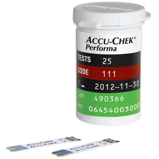 Que Thử Đường Huyết ACCU CHECK PERFORMA (25 que)